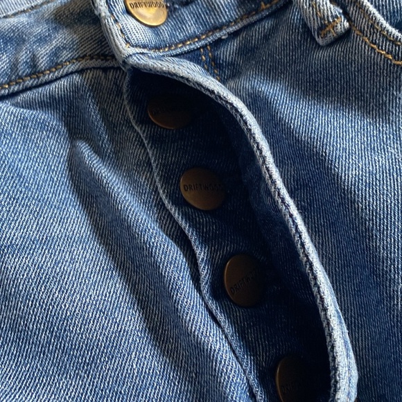 Driftwood Women's Meg Blue Jeans - size 28 - fray hem - Picture 5 of 9